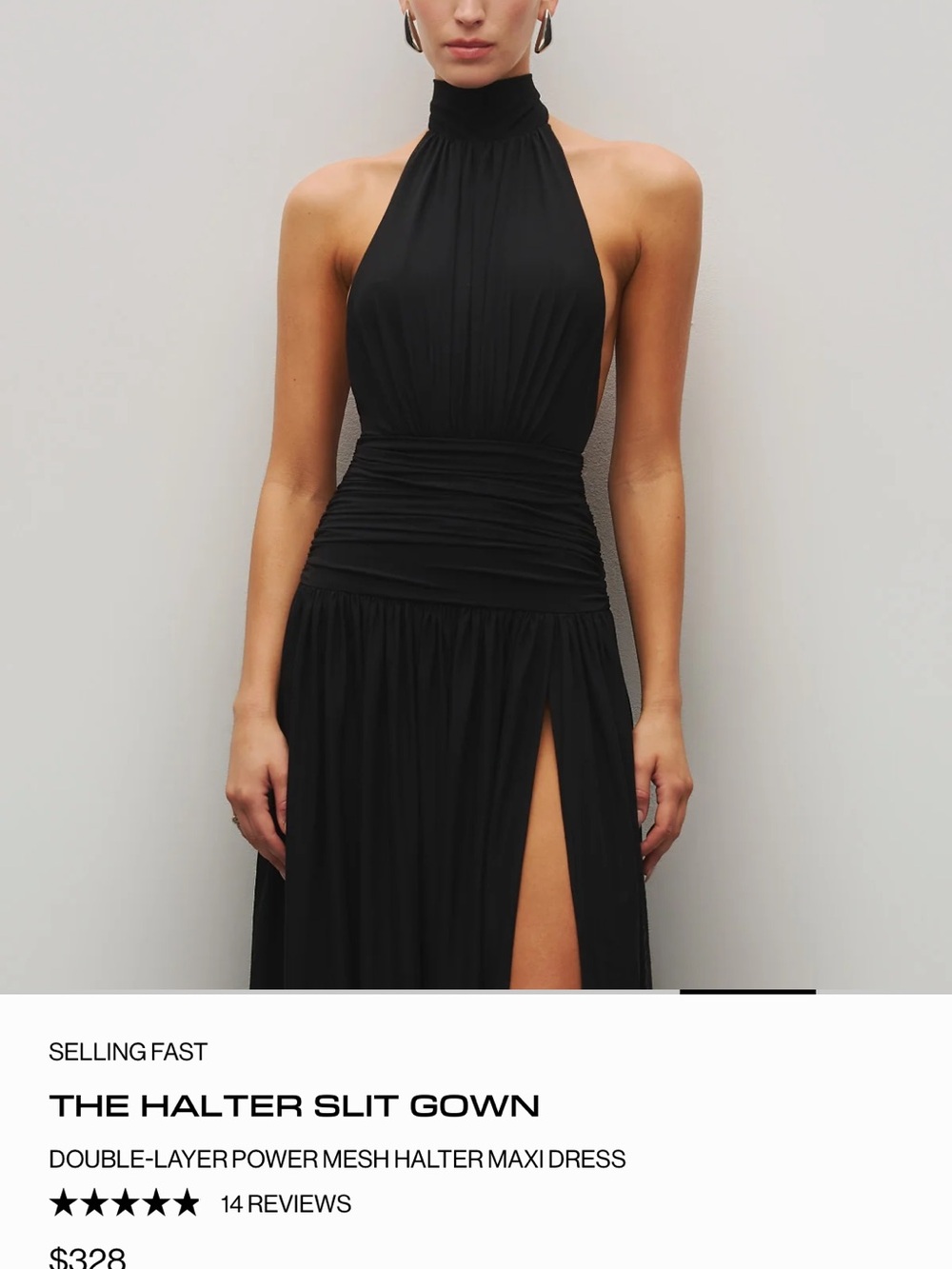 Beverly Hills Heiress Black Gown